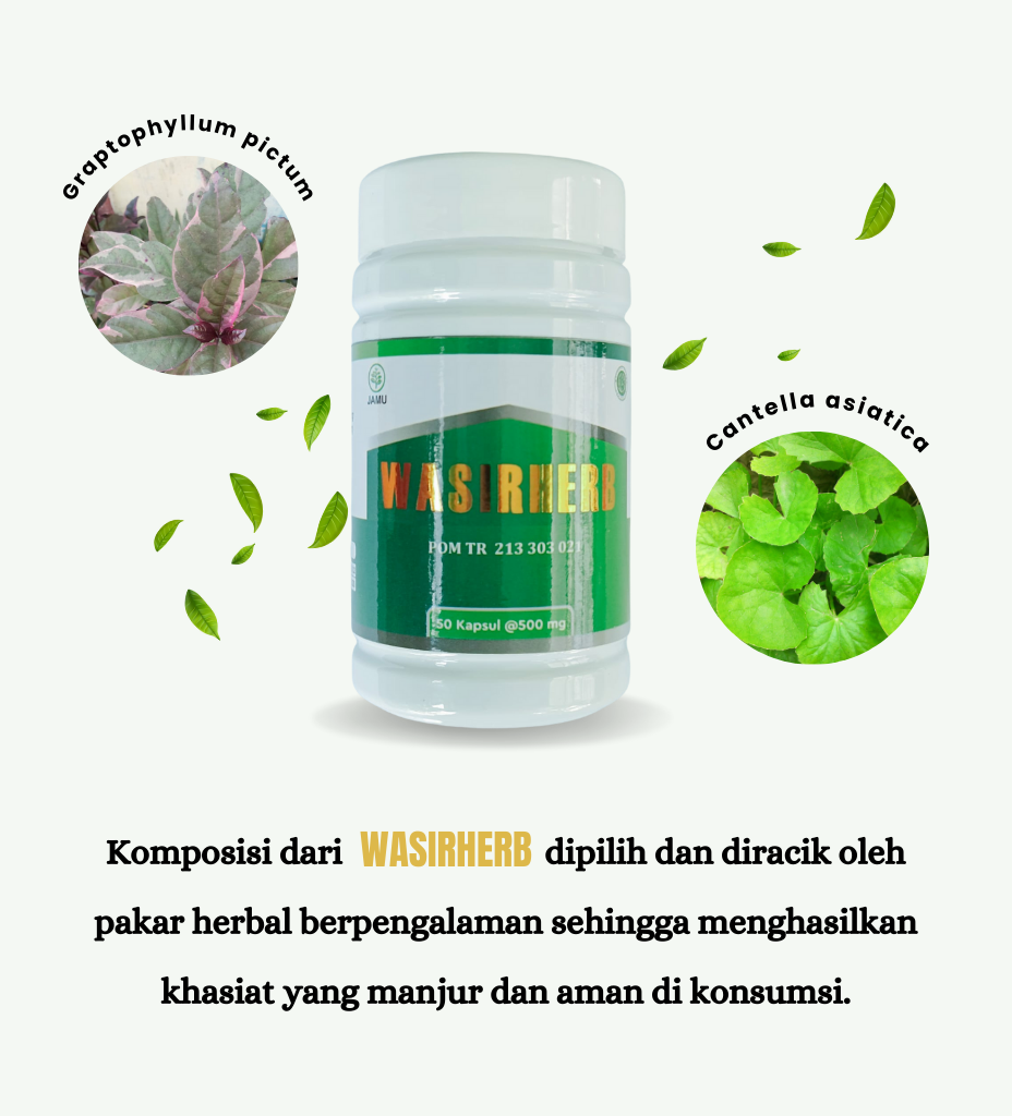 Komposisi Bahan Wasirherb www.wasirherb.com
