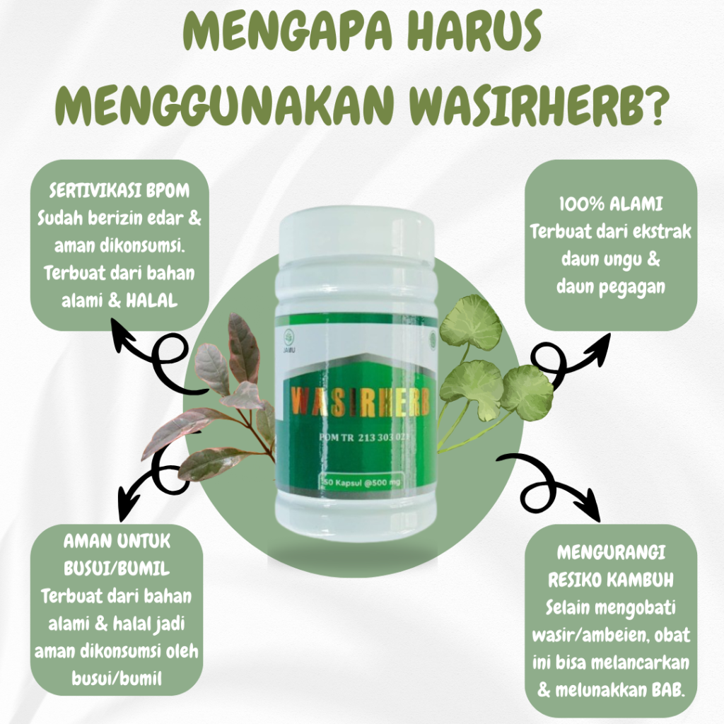 MENGAPA HARUS MENGGUNAKAN WASIRHERB